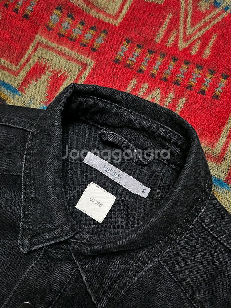 Series CPO 데님 셔츠형 자켓 L--5