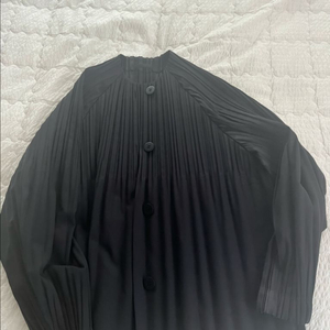 플리츠플리즈 스무스 자켓 블랙3