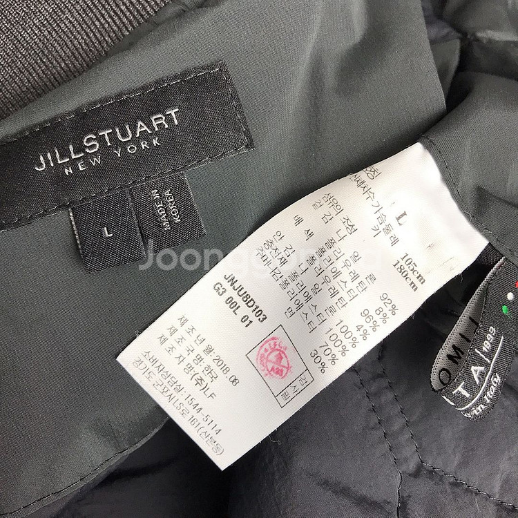 질스튜어트뉴욕 ma1 항공 점퍼 남성L--9