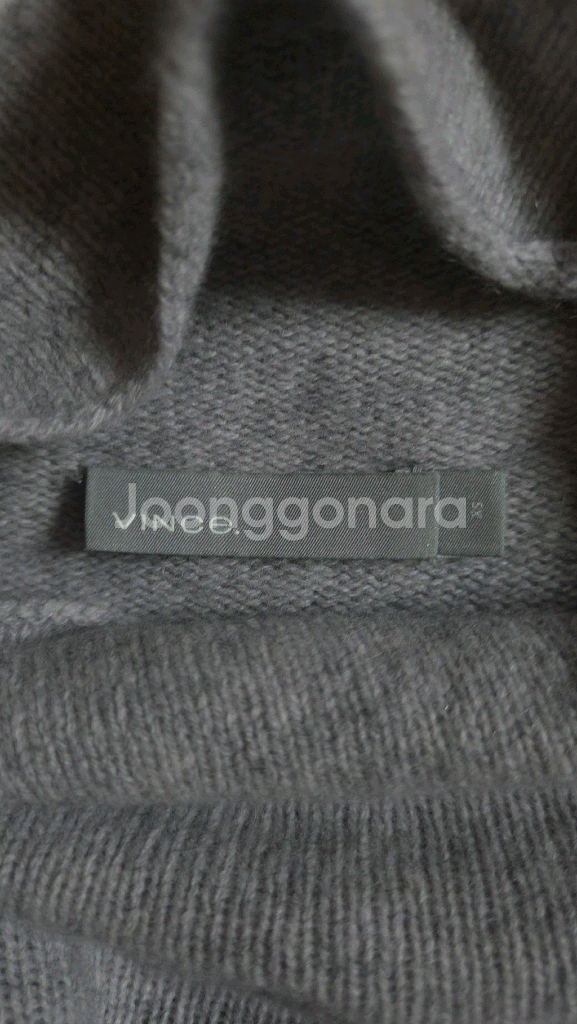 빈스 하이넥 울 캐시미어 니트 원피스 44 ~ 66--8