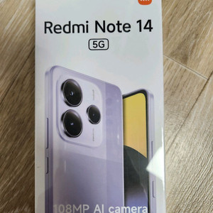 미개봉 정식발매 홍미노트14 8GB램 256GB롬