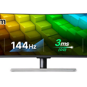 49인치 모니터(ULTRON 4977SUC)+모니터암