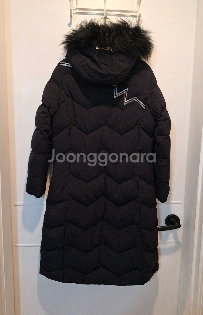 와이드앵글 여성 골프웨어 구스 롱패딩--2