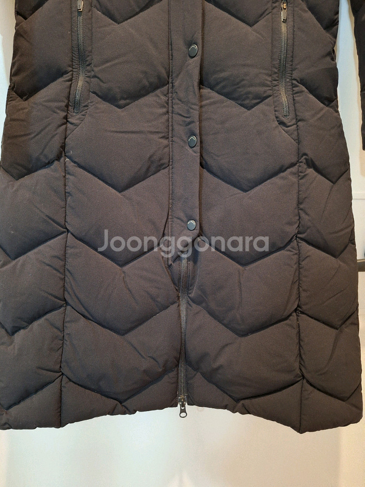 와이드앵글 여성 골프웨어 구스 롱패딩--3