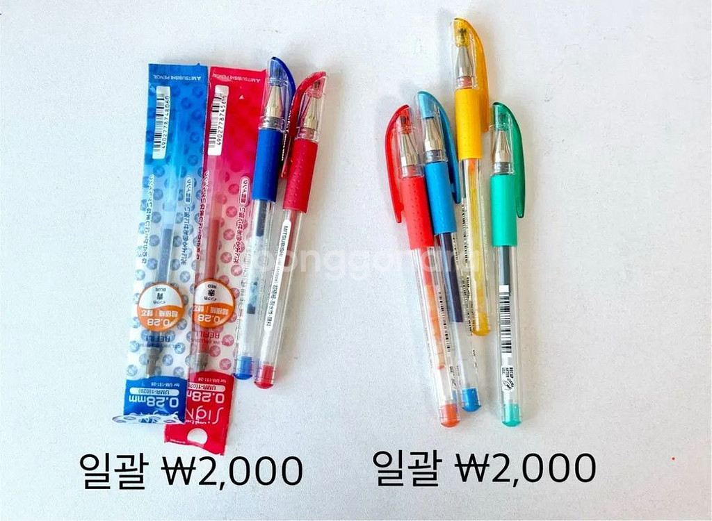 사라사 클립, 시그노, 겔리롤/젤리롤--1