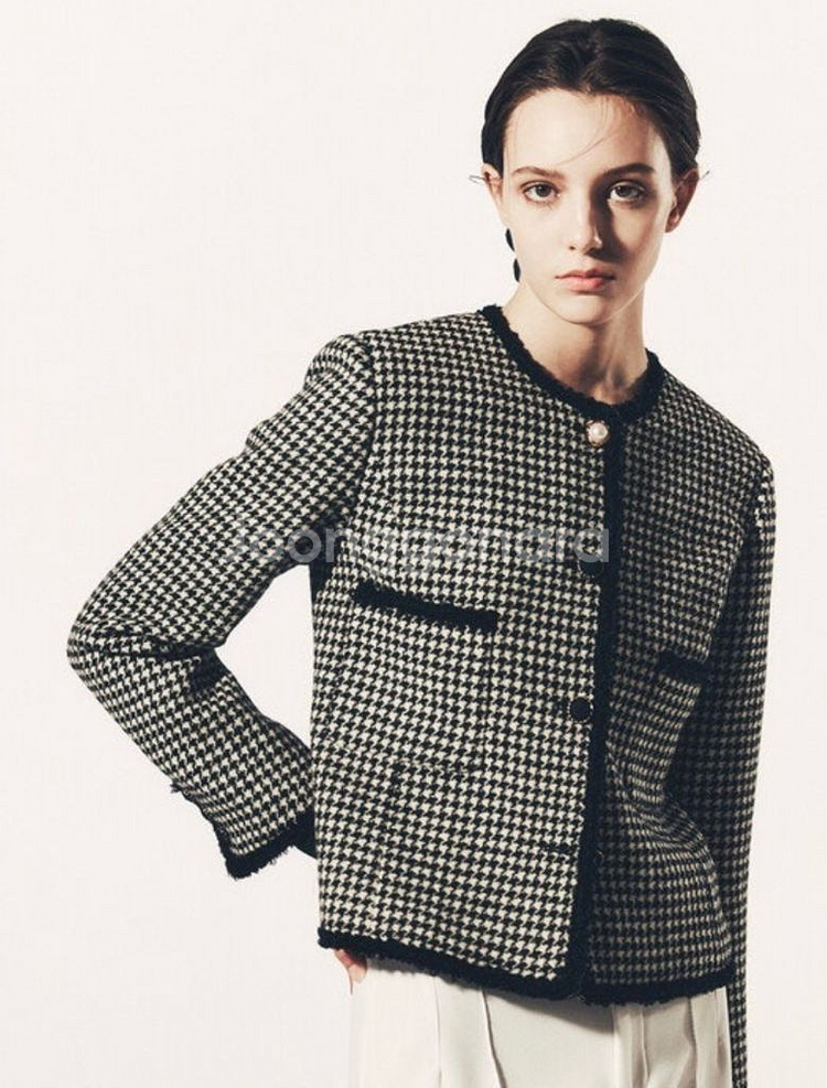 frontrow 프로트로우 해리스트위드 자켓--0