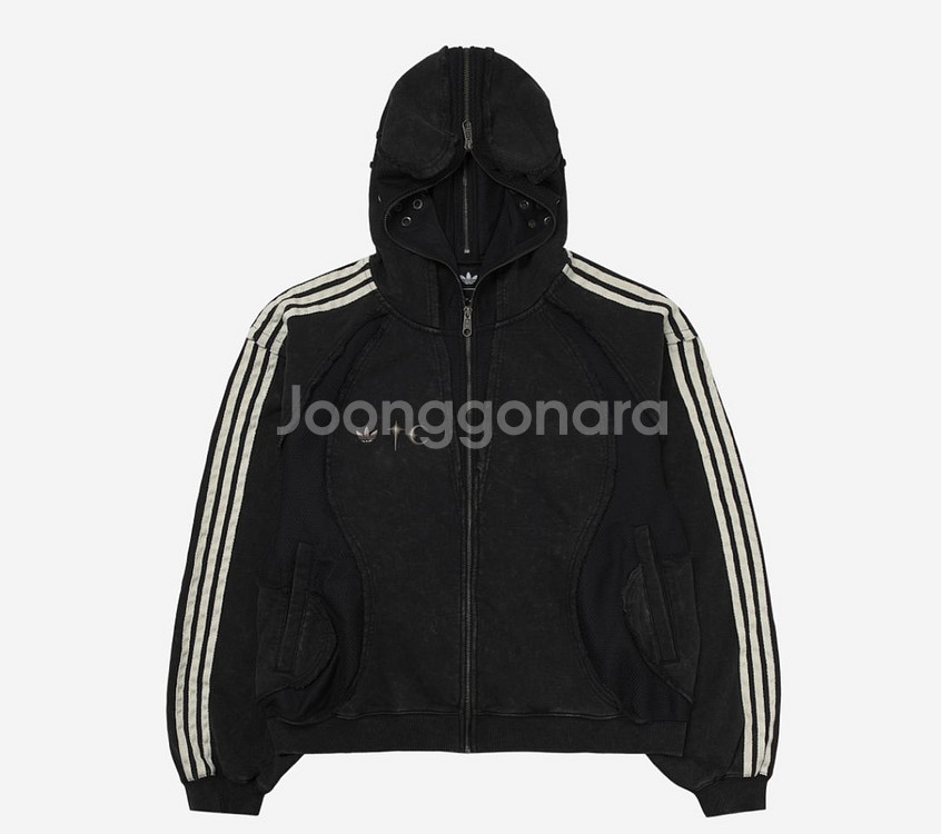 [XL] 아디다스 x 떠그 클럽 팀가이스트 후드 집업--0