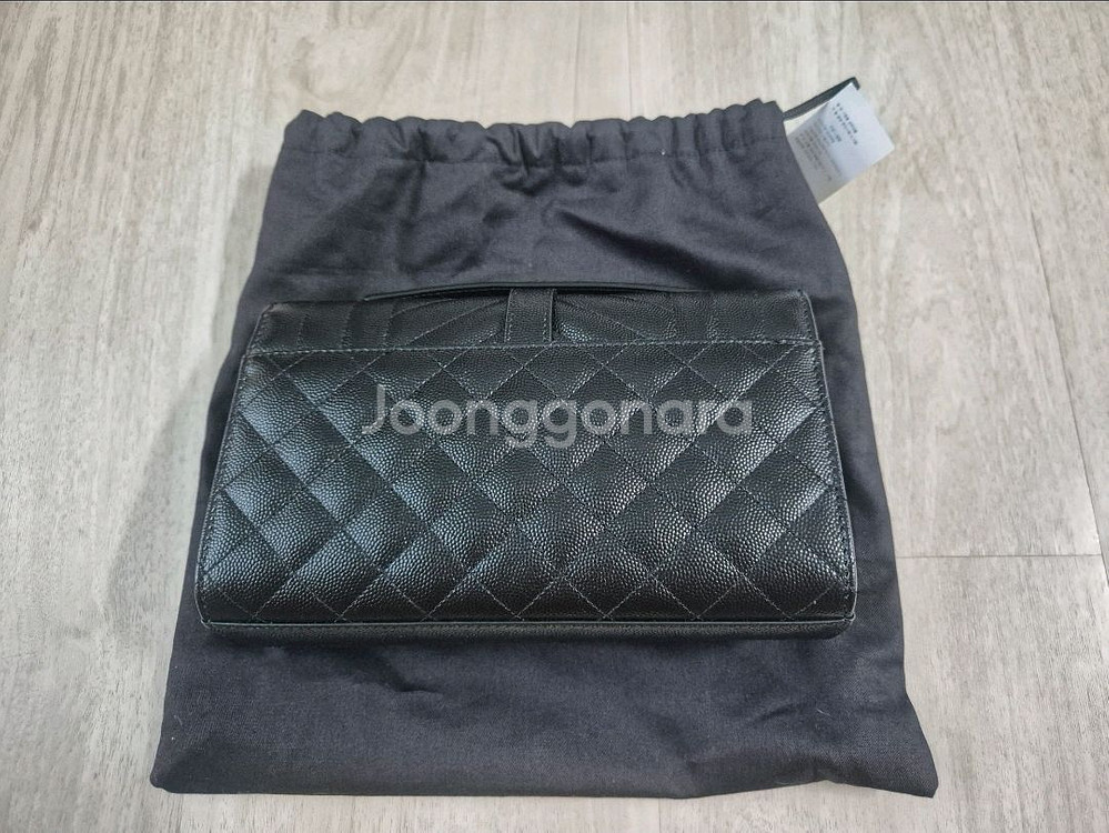 생로랑 엔벨로프 은장 스몰 사이즈--1