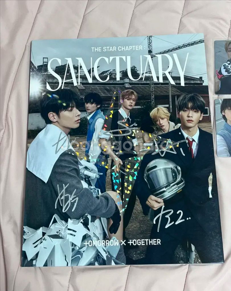 TXT 투바투 친필 싸인 앨범--0