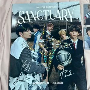 TXT 투바투 친필 싸인 앨범