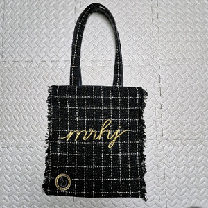 메르헨제이 트위드 숄더백