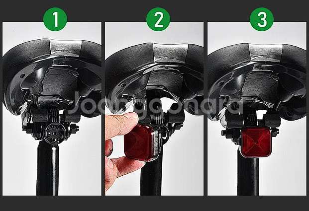 [(새상품)]자전거 후미등 usb 충전식--1