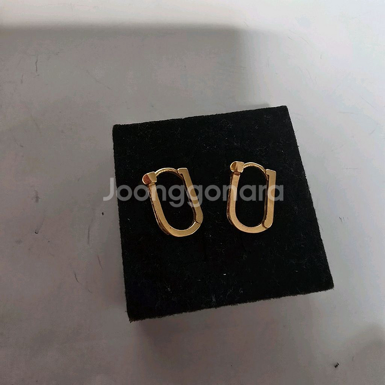 18k 핑크골드 귀걸이--5