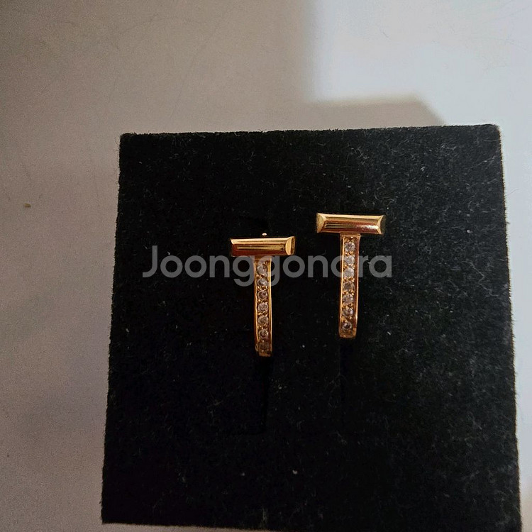 18k 핑크골드 귀걸이--4