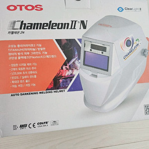 오토스 카멜레온2N 자동 용접 헬멧 새상품