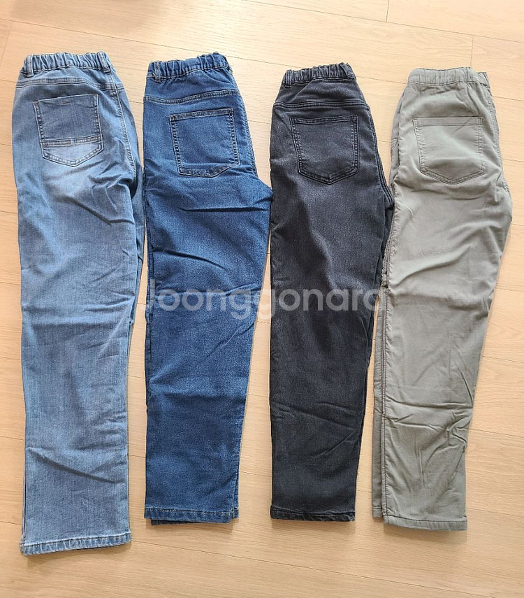 행텐/인디고뱅크 (기모)청바지,면바지160사이즈--0