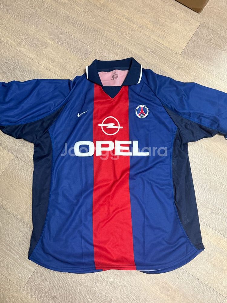 파리생제르망 00-01 홈 유니폼--0