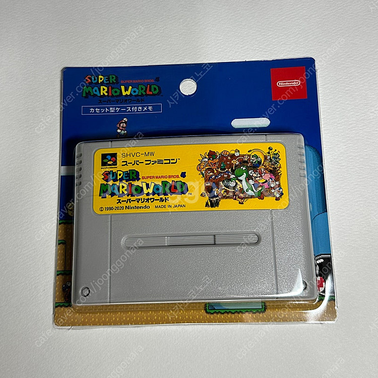 닌텐도 스토어 슈퍼 마리오 카세트 메모지 패미컴 마리오--0
