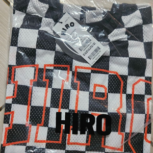 히로 블랭크 체크져지 블랙 150