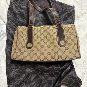 구찌 캔버스 토트백