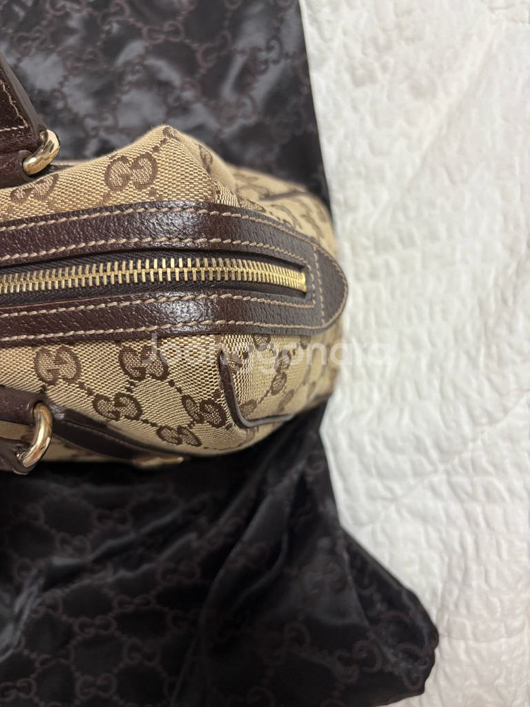 구찌 캔버스 토트백--4