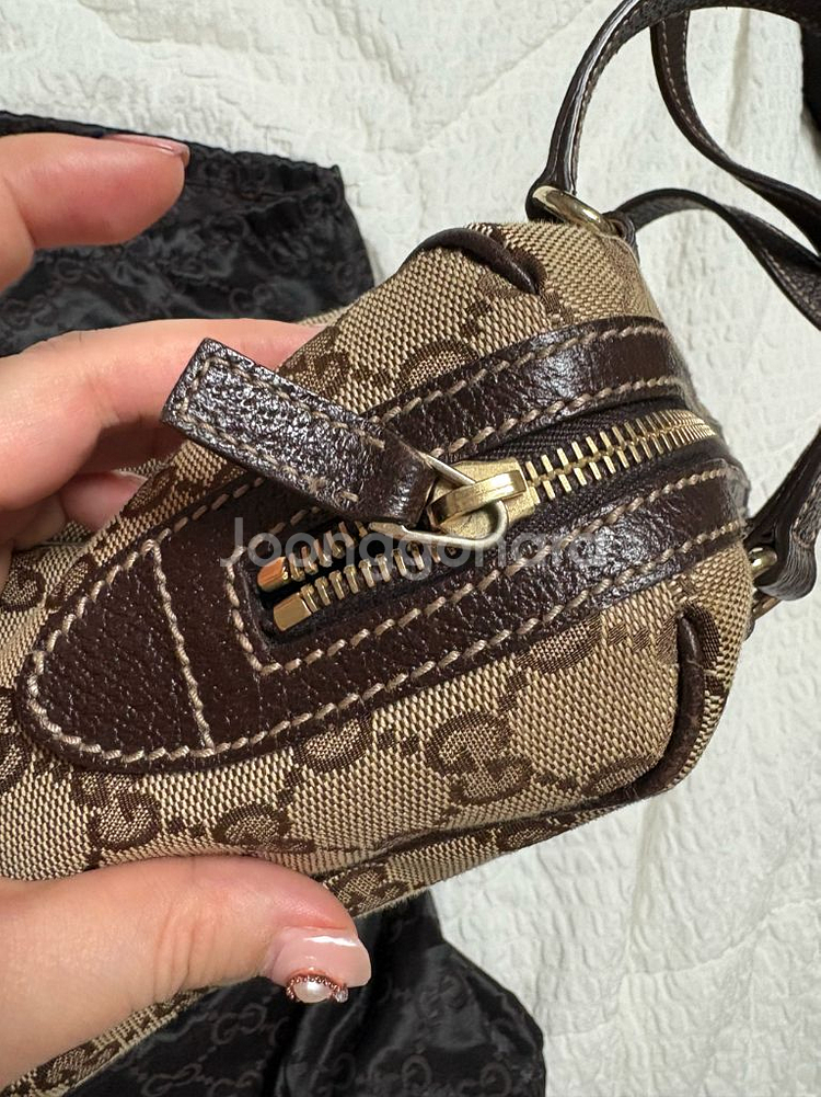 구찌 캔버스 토트백--3