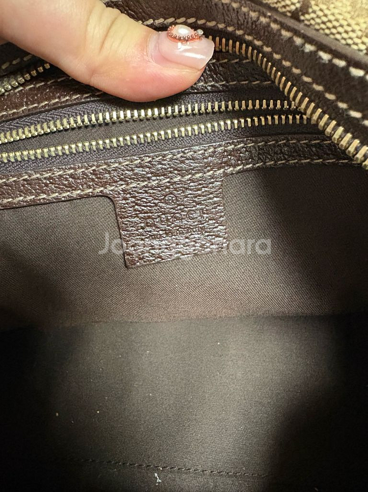 구찌 캔버스 토트백--6