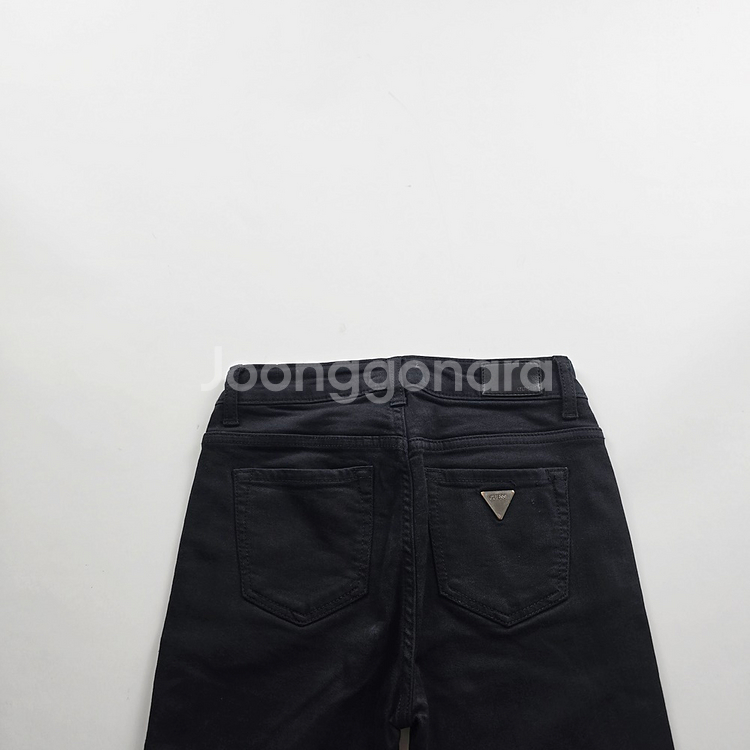 게스 청바지 흑청 스판 데님 사이즈24 R2724--4