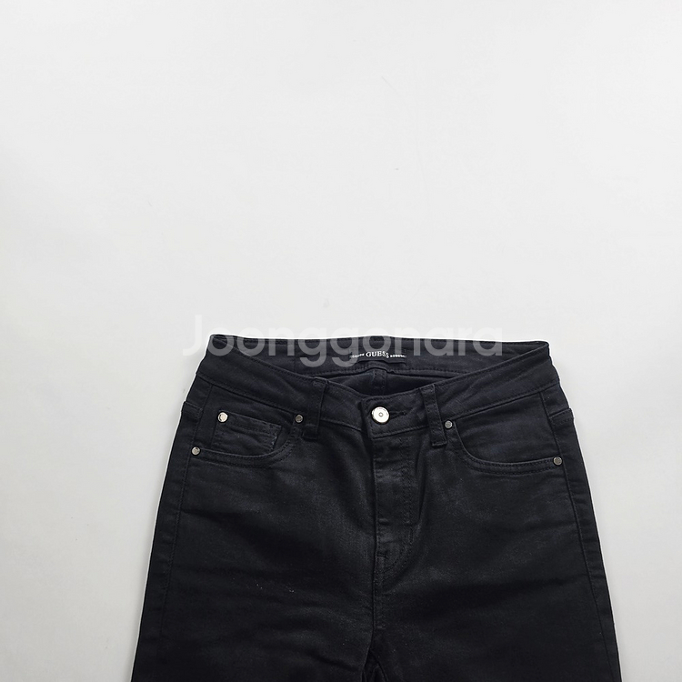 게스 청바지 흑청 스판 데님 사이즈24 R2724--2