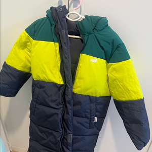 뉴발란스 키즈 리버시블 롱패딩 130