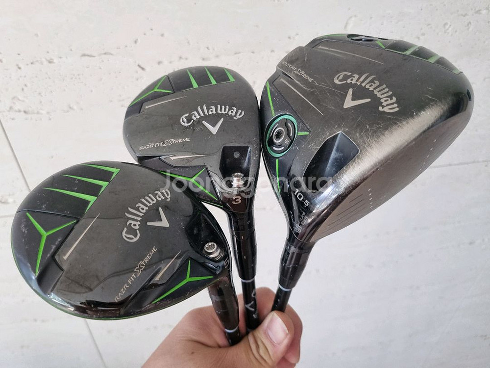 캘러웨이 레이저 핏 익스트림 드라이버 ,5,3번--0