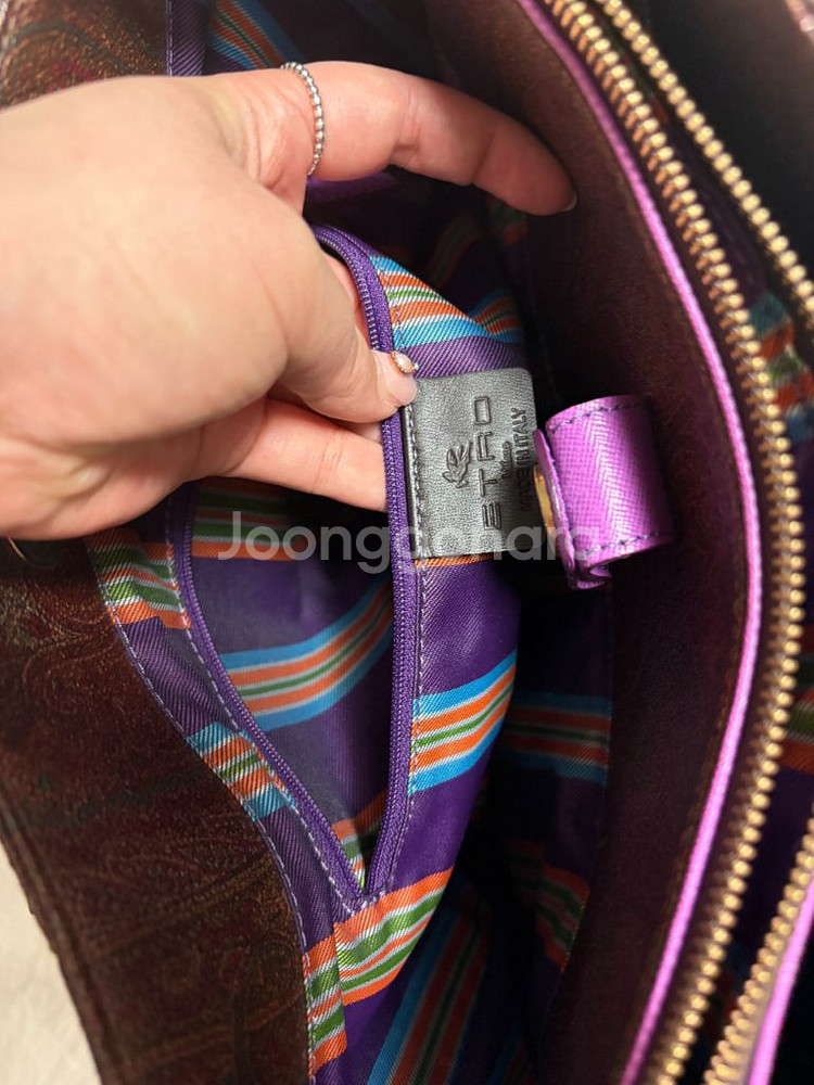 에트로 페이즐리 토트뱃--4