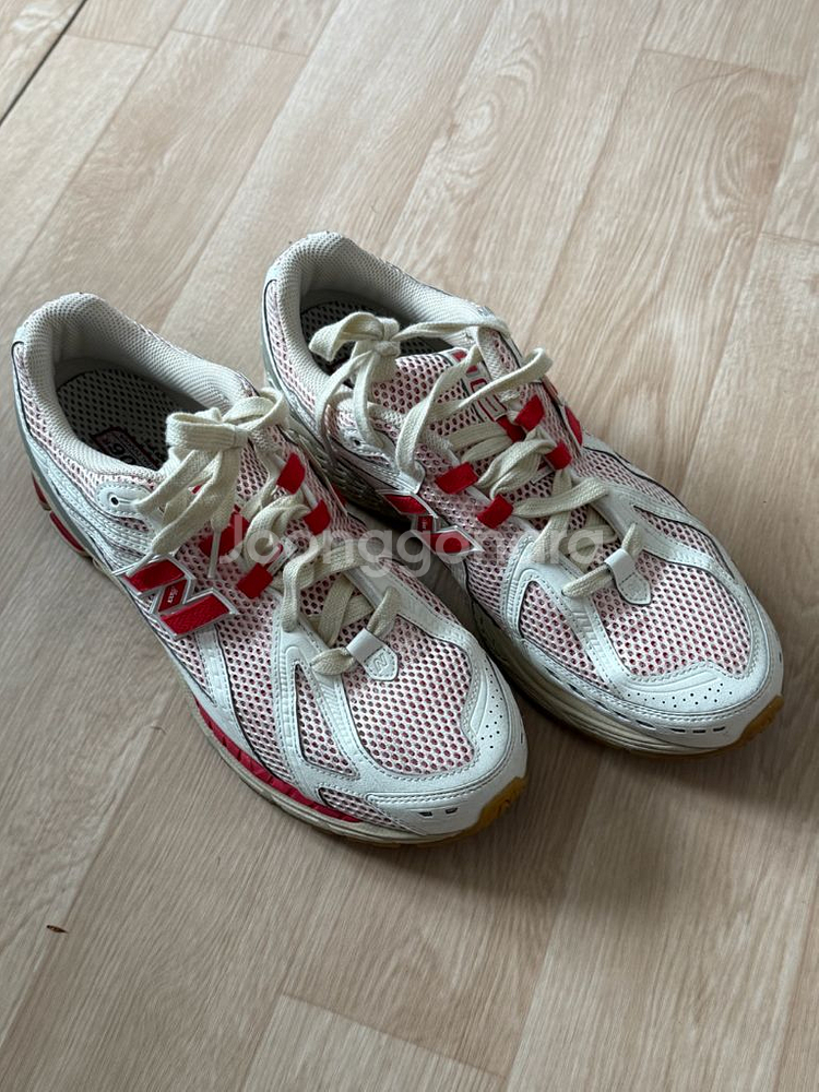 뉴발란스 1906 화이트 레드--0