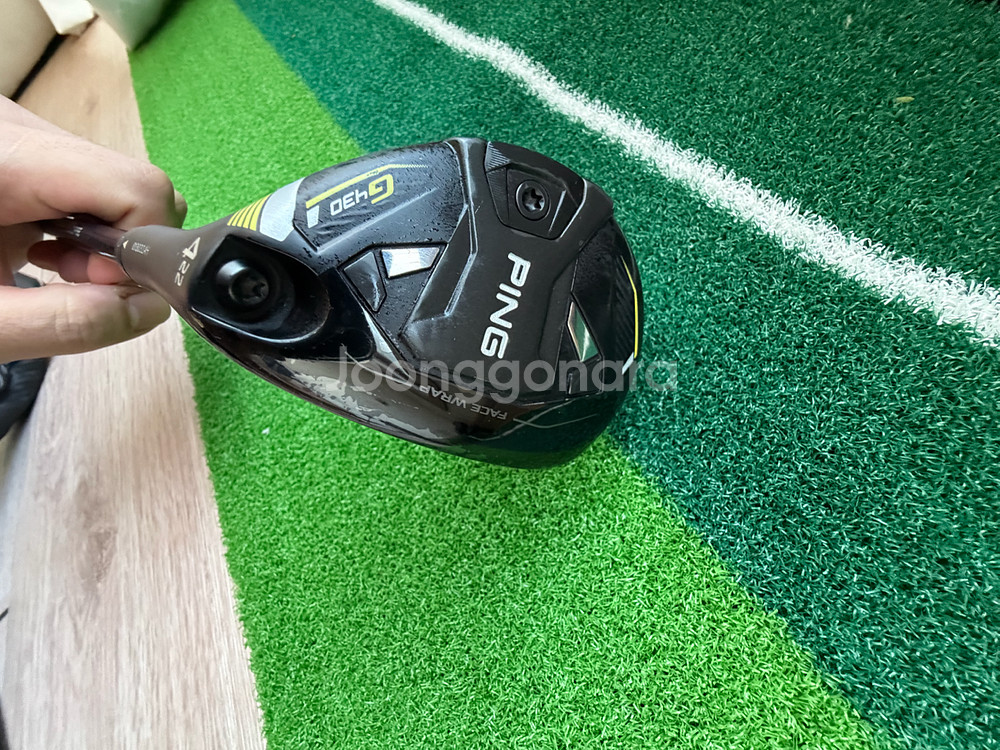 PING G430 4번 유틸리티(22도)벤투스8X--1