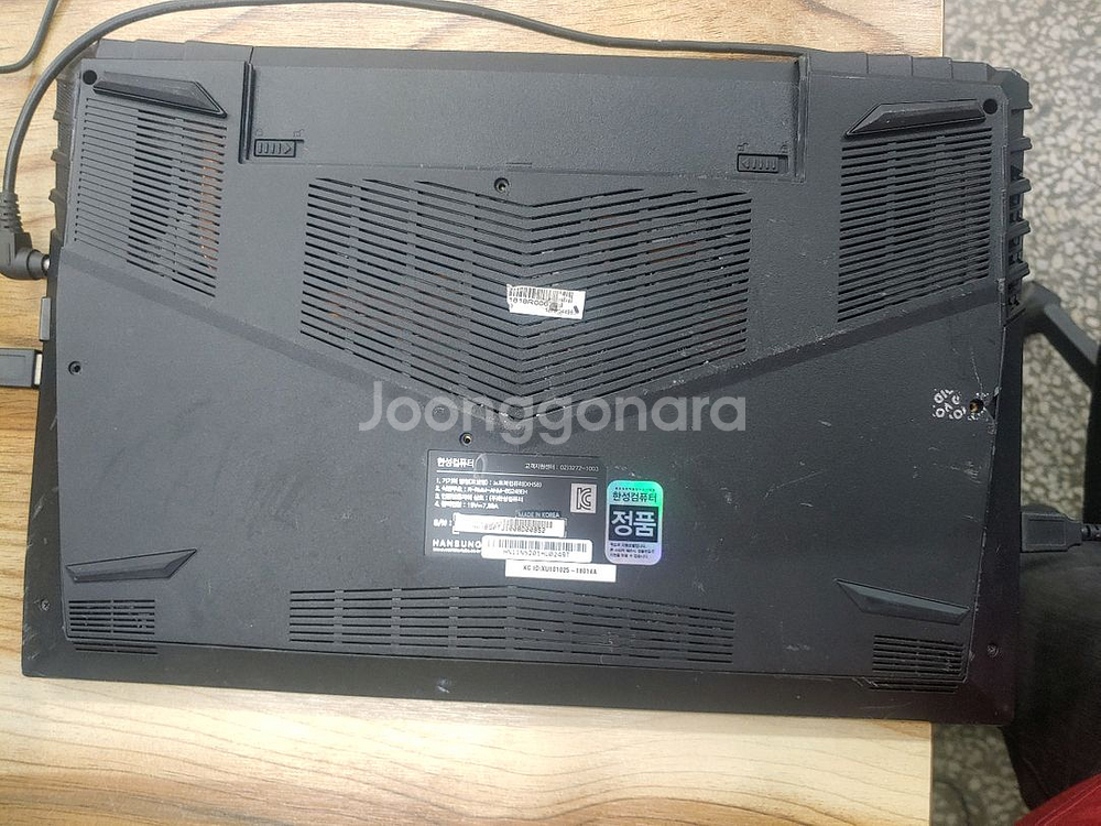 한성 보스몬스터 게이밍노트북(xh58) i5. 8세대--2