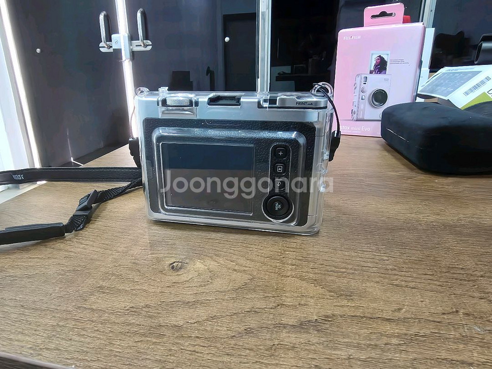 인스탁스 미니 에보 폴라로이드 카메라 (케이스.필름 포--2