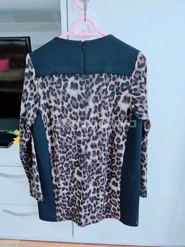 멋스러운 롱티 #호피 옷 #55사이즈 #엄마옷--1