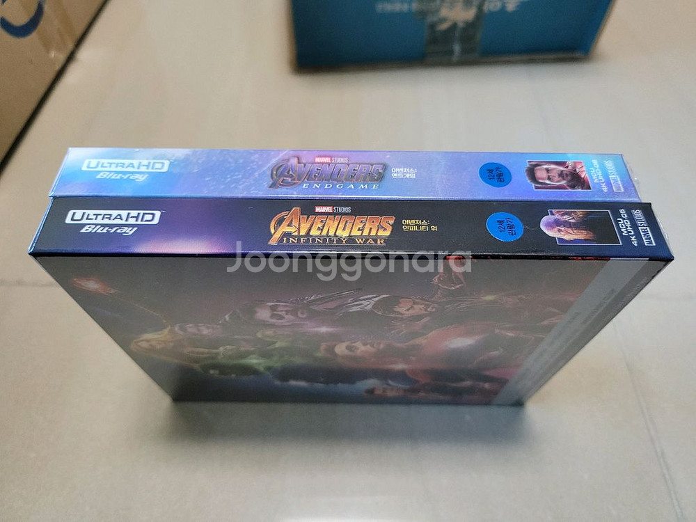 어벤져스3+4 4K 블루레이 스틸북 한정판--7