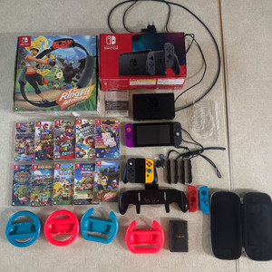 닌텐도 스위치풀세트 (게임팩10)