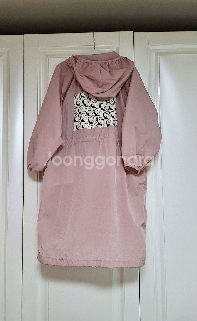 리미떼두두 핑크래빗 롱 바람막이 (L)--1
