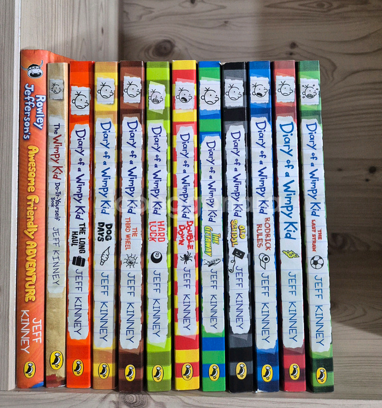 윔피키드 영어원서 12권 택포--0