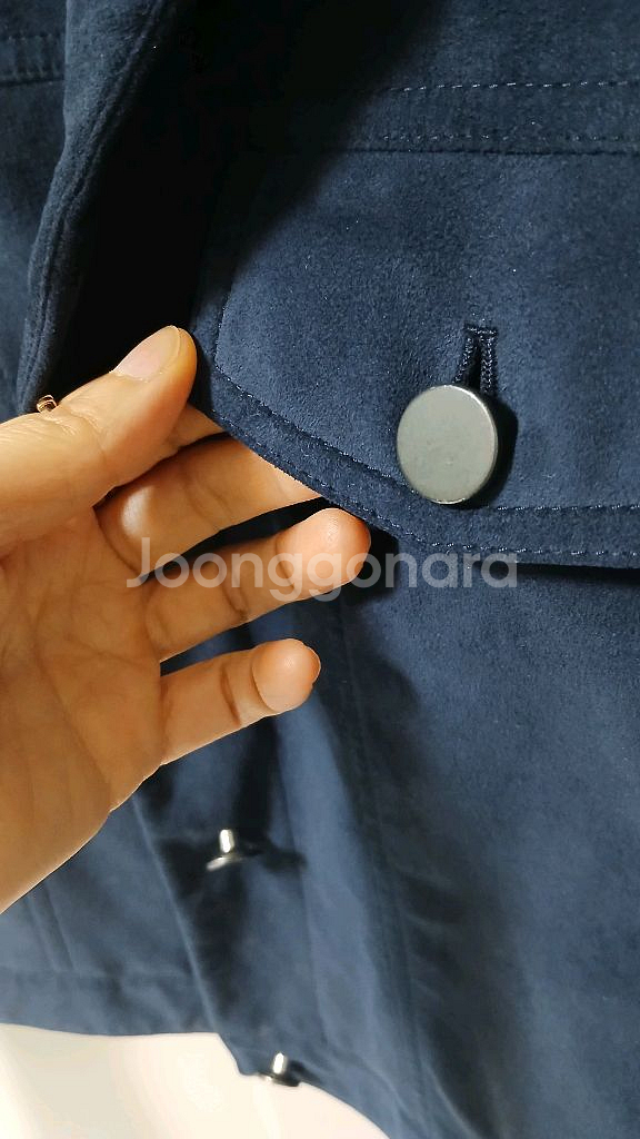 Theory 네이비 스웨이드 (L)(상태최상)--5