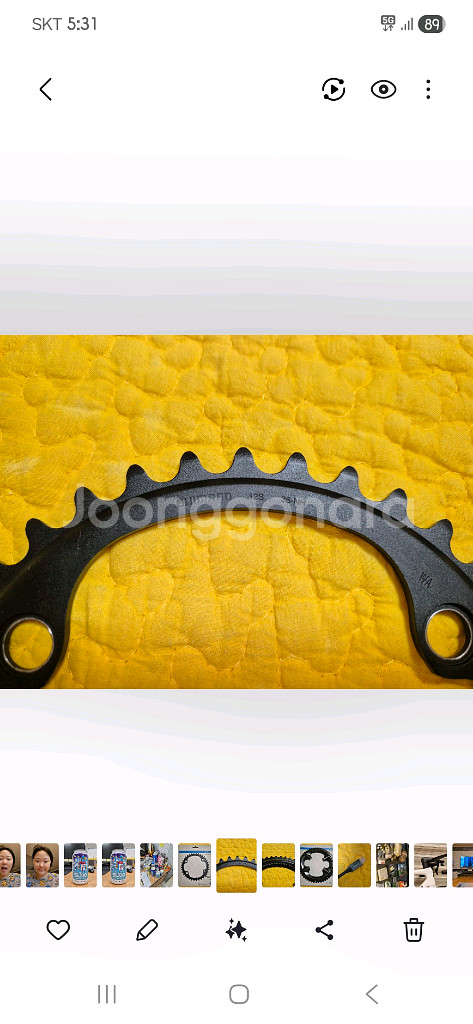 FC-R8100 12단 울테그라 체인링 52/36--3