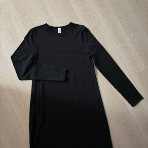 룰루레몬 블랙 면 원피스