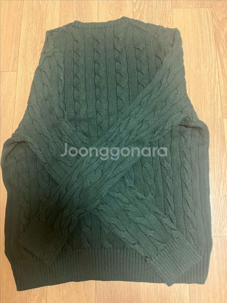 폴로 랄프로렌 케이블 꽈배기 니트 L 새옷--2