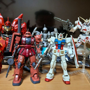 HGUC 시난주,유니콘 등 5종