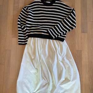 Aro 스트라이프 니트 free 단가라