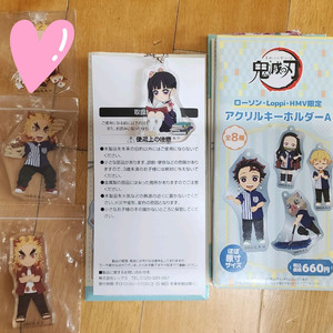 귀멸의 칼날 렌고쿠 카나오 로손 아크릴 키링 판매