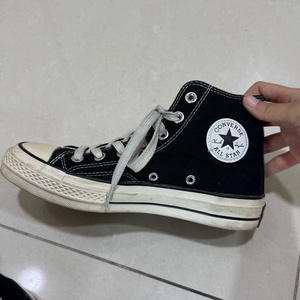 컨버스 척테일러 1970s 클래식 하이 블랙