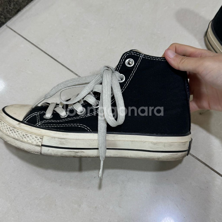 컨버스 척테일러 1970s 클래식 하이 블랙--1